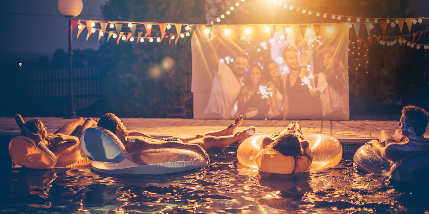 Pool Party Movie Night - Friends Kit